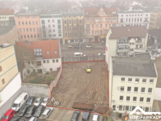 Drohnenaufnahme Grundstück