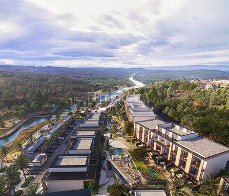 3-Storey Villas with Gardens in a Gated Complex in Başakşehir