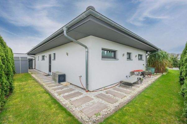 Rückwärtige Seite Haus