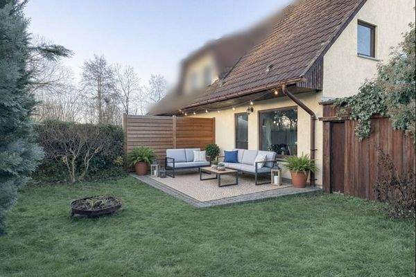 Terrasse - digital möbliert