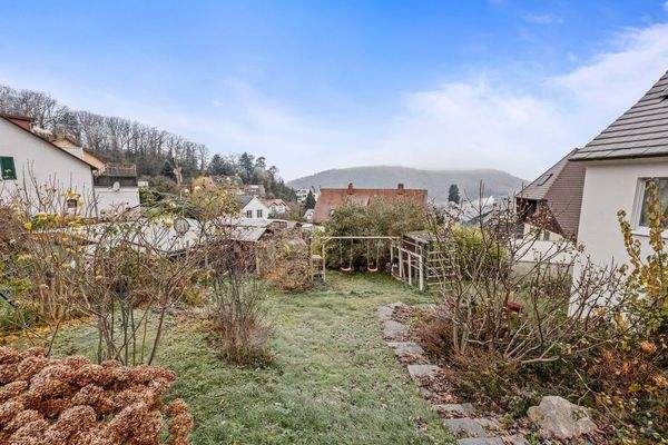 Der Garten mit wunderschönem Ausblick