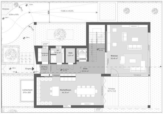 Grundriss/Planung EG