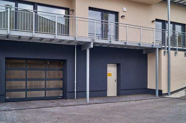 Tiefgarageneinfahrt