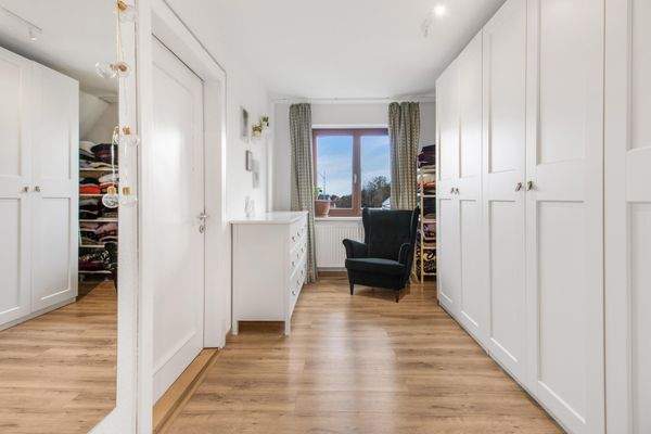 Ankleide im Dachgeschoss