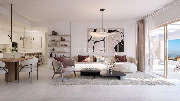 Apartments with Panoramic Sea Views in Estepona Malaga