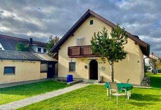 Blick auf das Wohnhaus