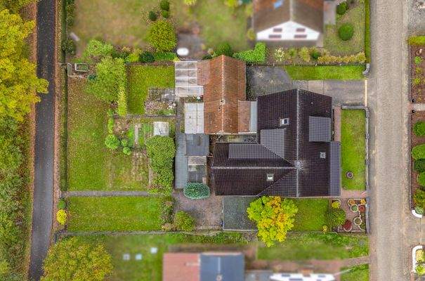 Grundstück von oben