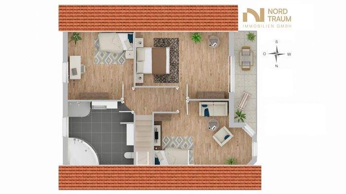 Grundriss Dachgeschoss Einfamilienhaus