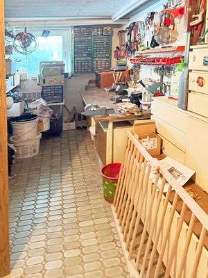 Werkstatt im Untergeschoss