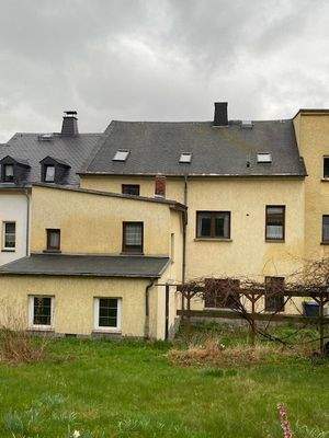 Rückansicht des Hauses