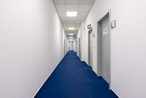 Flur im Gebäudeteil C