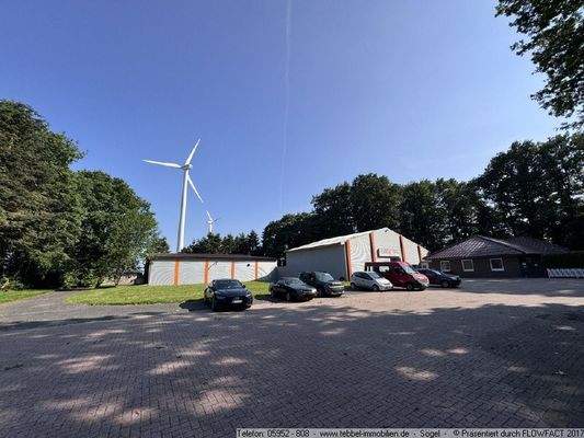 Ansicht von der Hoffläche