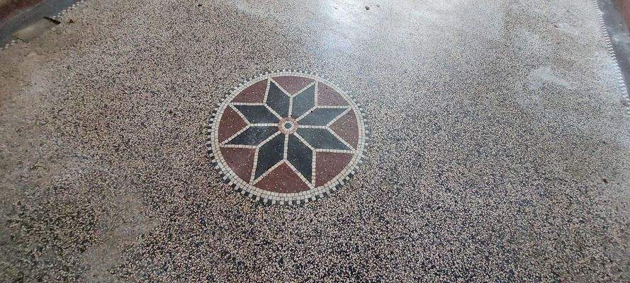 Terrazoboden Wohnzimmer