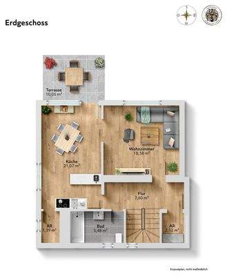 Grundriss Erdgeschoss