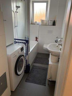 Bad mit Platz für die Waschmaschine