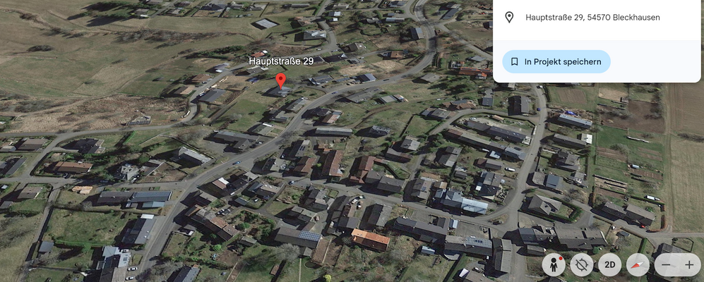 Google Earth Ansicht