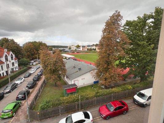 Ausblick Schlafzimmer