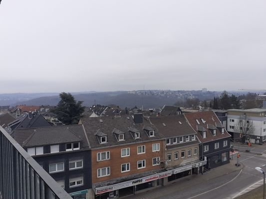 Aussicht vom Balkon