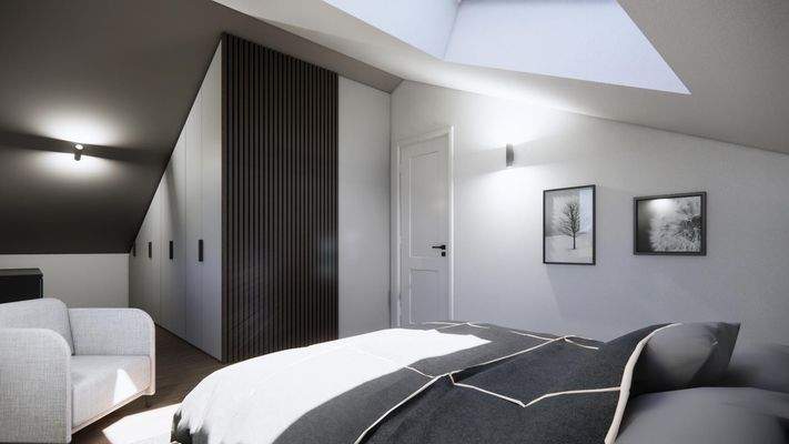 Wohnung 3 - Schlafzimmer