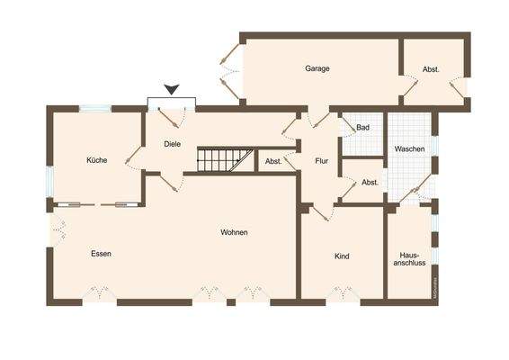 Grundriss Erdgeschoss