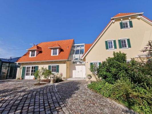 Haupteingang des Hauses