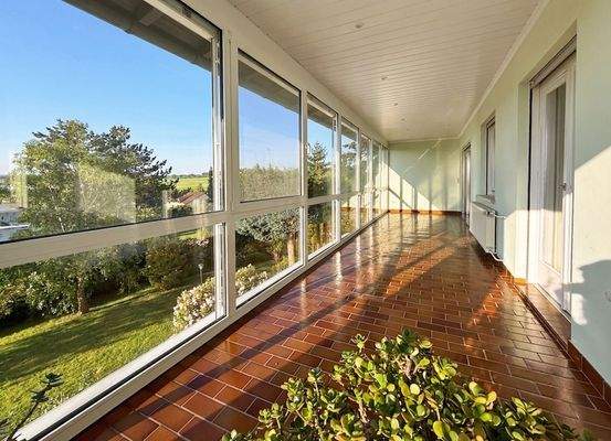 Sonnenverwöhnter Wintergarten