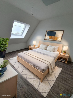 Schlafzimmer - virtually staged