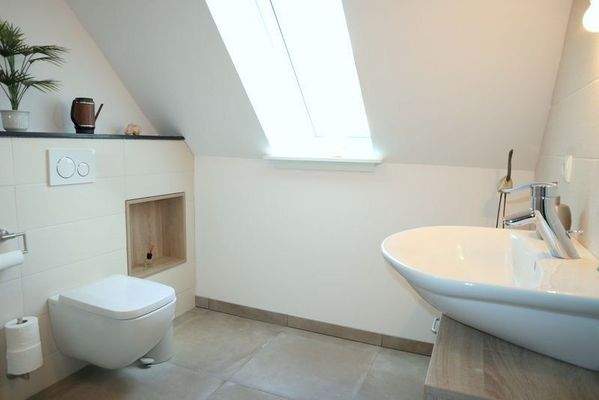 Duschbad im Wellnessbereich