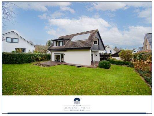 Hausansicht vom Garten