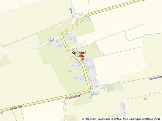 Geolyzer Kartenausschnitt