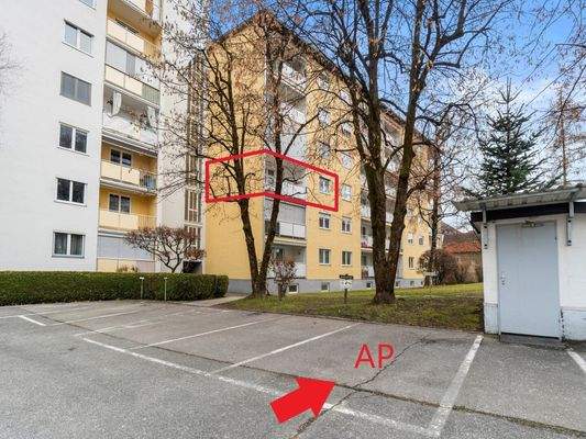 Schöne 3 Zi Stadtwohnung 80m² mit Loggia plus Abstellplatz und Tiefgarage - Khevenhüllerstraße