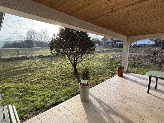 Terrasse mit Fernblick