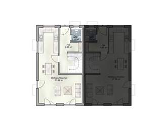 Grundriss Erdgeschoß DHH_links