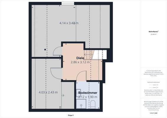 Grundriss Dachgeschoss