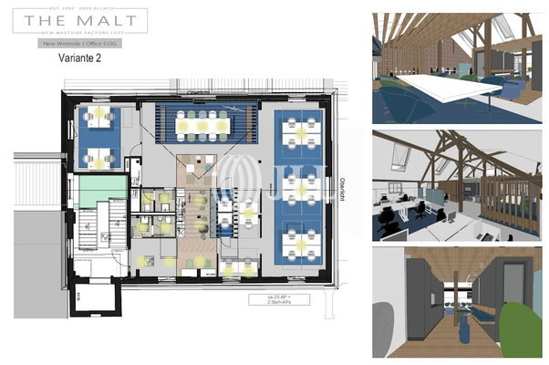 Ausbauvariante 2, 5. OG