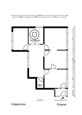 Grundriss Erdgeschoß