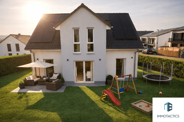 Haus mit Garten - Gestaltungsbespiel 