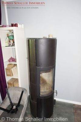 Kamin im Wohn-Essbereich