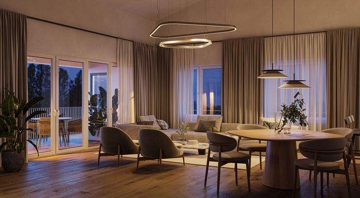 Einrichtungsbeispiel Wohnbereich