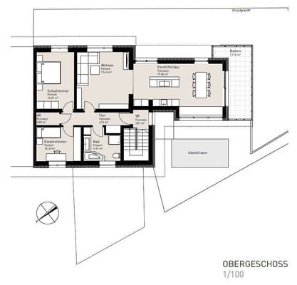 Grundriss Terrassenwohnung Kufstein ISI Immobilien