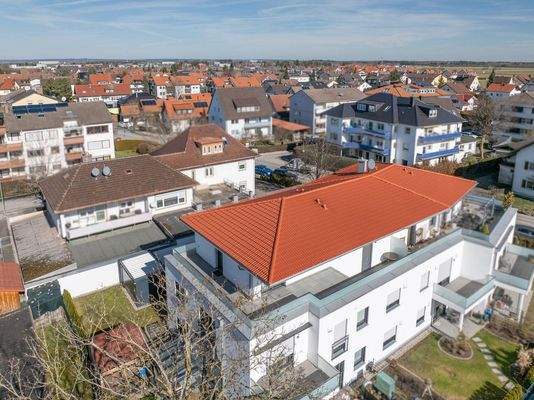 Eine barrierefreie, neuwertige Penthouse-Wohnung in ruhiger, zentraler Lage