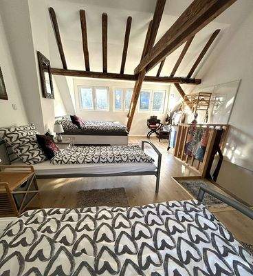 Schlafzimmer im Dachgeschoss (3.OG) 