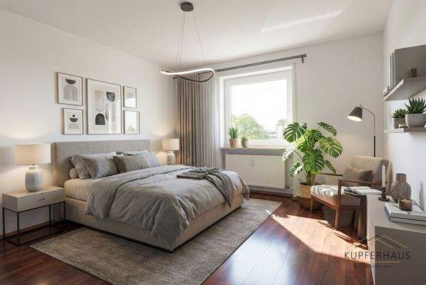 Schlafzimmer (visualisiert)