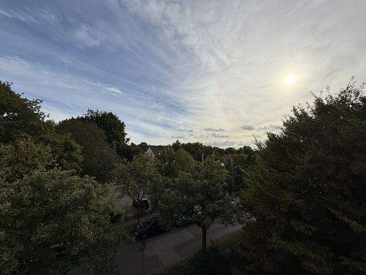 Der Blick von der Loggia