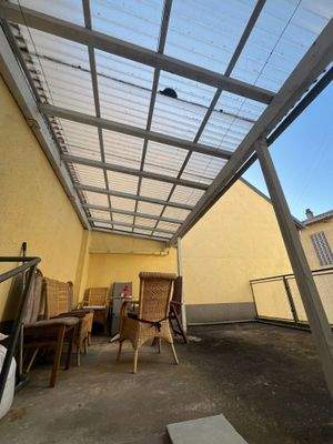 Terrasse EG Zugang von Küche