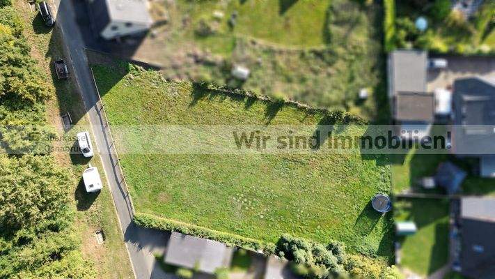 Vogelperspektive Grundstück