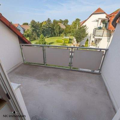 großer Balkon