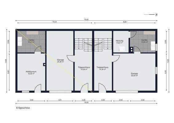 Grundrisse Erdgeschoss 