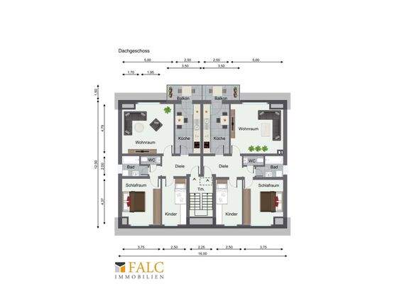 Dachgeschoss - Haus Nr. 45
