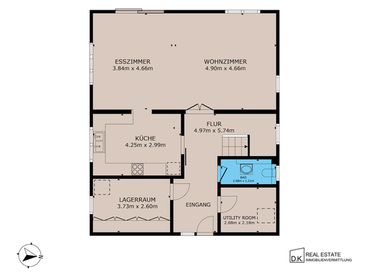 Grundriss Erdgeschoss